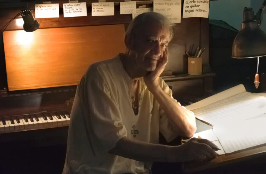 «Hay mucha música que aún no escribí y que me está esperando» Rodolfo Mederos a sus 83 años
