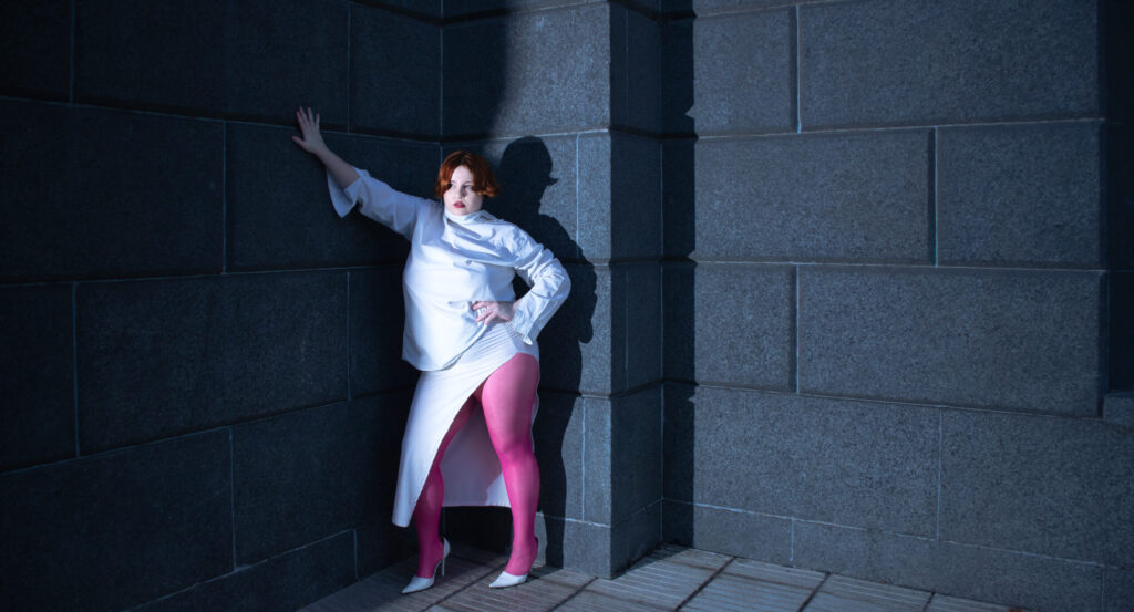 Foto de la artista de house argentina MissLupe