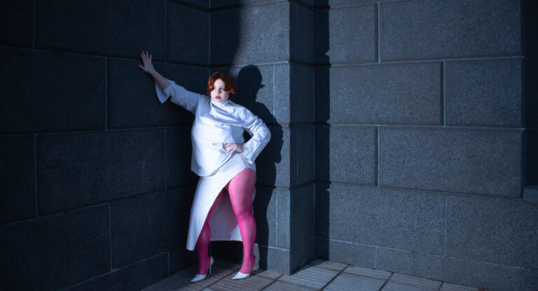 Foto de la artista de house argentina MissLupe