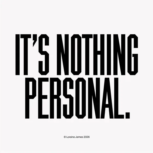 Portada de Loraine James - It’s Nothing Personal.